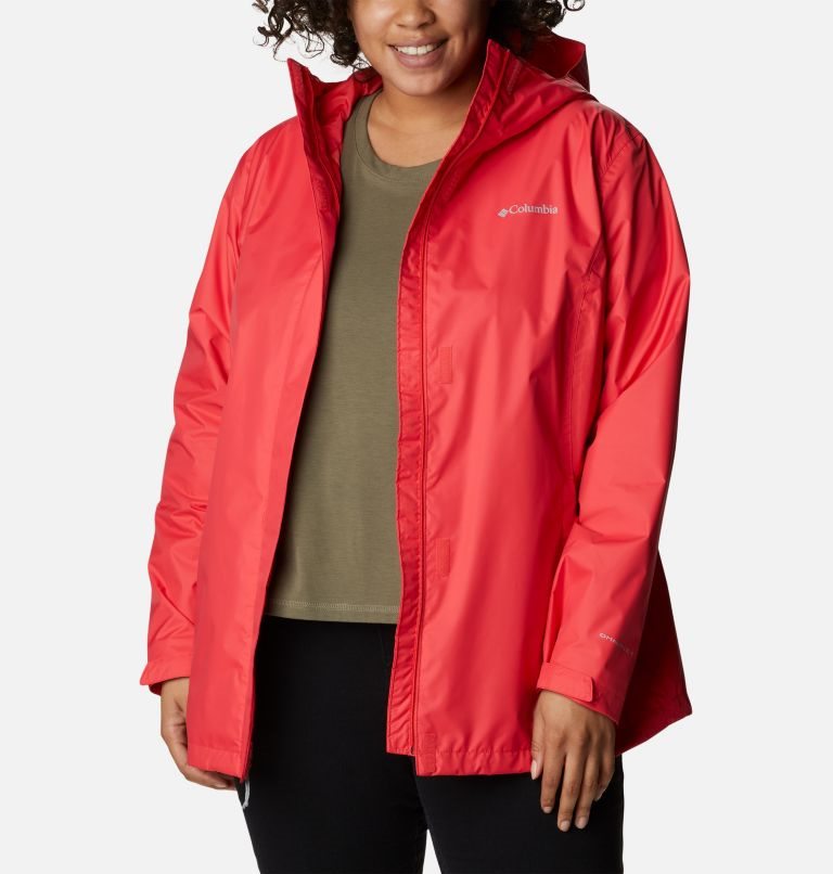 Women's Columbia Arcadia II Jackets Red | Plus Size CA-FL604